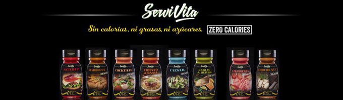 servivita salsas y sirope