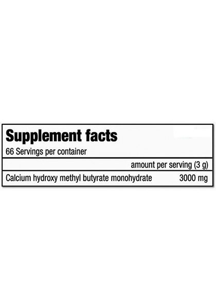 Hmb 3000 biotech usa supplement facts
