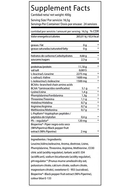 Amino phisic aminoacidos ramificados esenciales big universal supplements facts