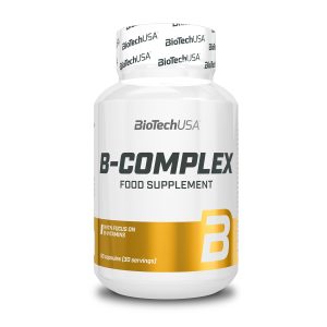 vitaminas b complex biotech usa 60 tabs