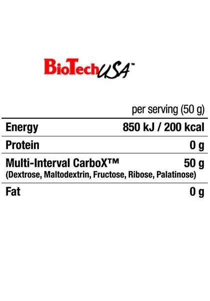 Carbox biotech-usa 2000 gr dextrosa maltodextrina fructosa ribosa palatinose