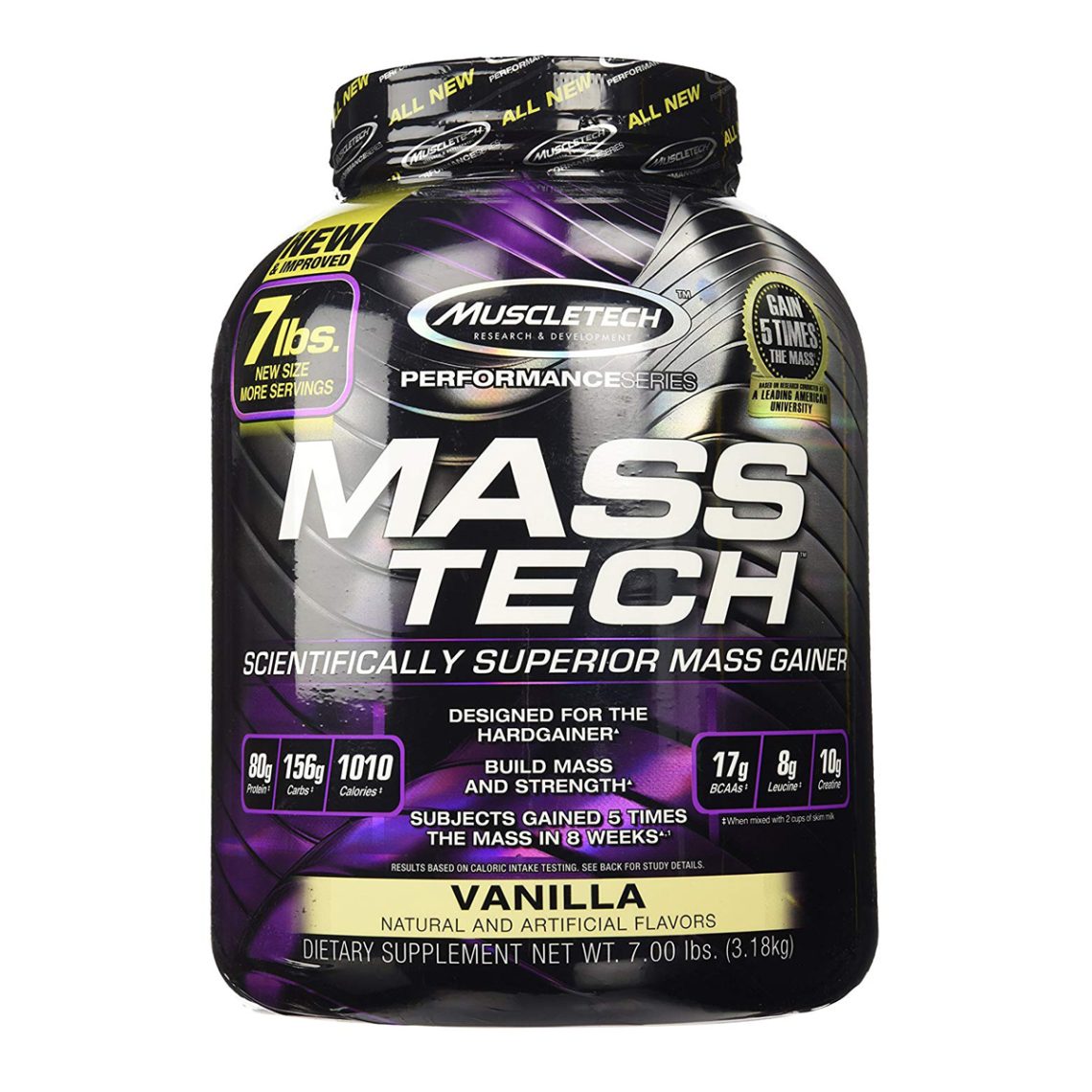Ganador de peso MASS TECH MUSCLETECH 3,2 kg Goldnutricion