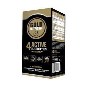 4 active electrolytes gold nutrition 10 stisks de 3 gr.