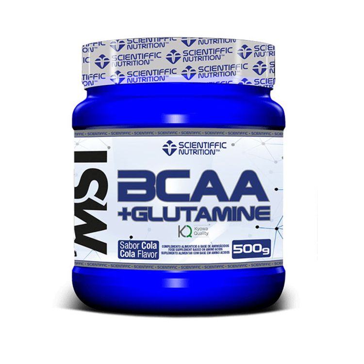 Bcaa + Glutamina Scientiffic Nutrition Calidad Kyowa 500 Gr