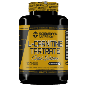 L-Carnitina Tartrate (Gold Edition) contiene 100 CAPS de Scientiffic Nutrition
