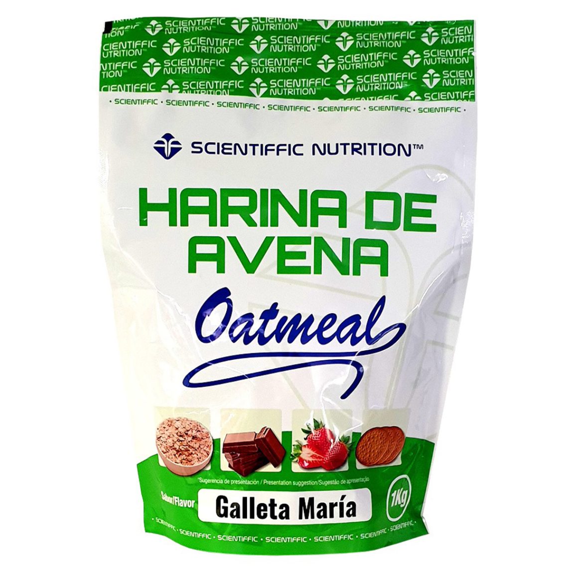 Harina De Avena Oatmeal Scientiffic Nutrition 1 Kg 4 90 