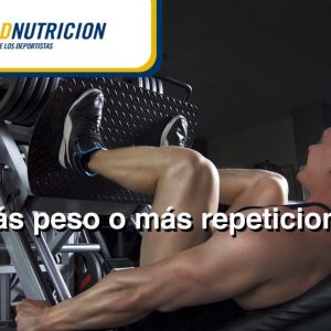 ¿Más repeticiones o peso? Consejos para tu entrenamiento de resistencia